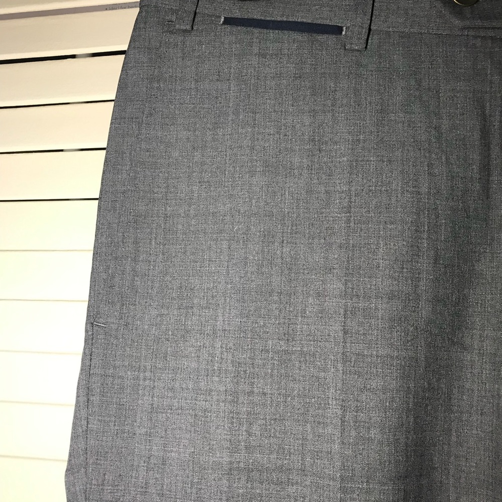 HILTL wool dress pants, NWT, Size US 32/32, Gray, - Picture 4 of 12